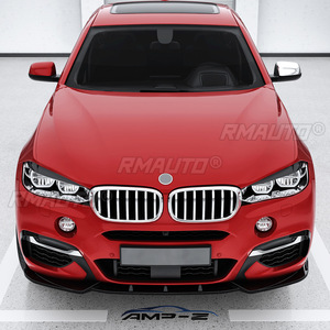 ชุดแต่งกันชนหน้า BMW X6 F16 M Sport พร้อมลิ้นดิฟฟิวเซอร์ สปอยเลอร์ สปลิตเตอร์ สำหรับ BMW X6 F16 M Sport ปี 2015-2019 อุปกรณ์ตกแต่งรถยนต์ - Product Image 4