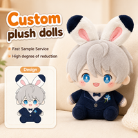 Muñecos de Peluche de Algodón de 20 cm Personalizados con Relleno de Algodón PP, Diseña Tu Propia Imagen y Ropa por Separado