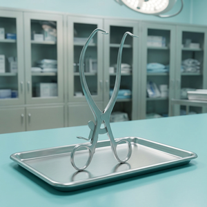 Retractor Seletz Gelpi, Instrumento Quirúrgico con Puntas Curvas Largas, Certificado CE para Uso en Quirófanos - Product Image 2
