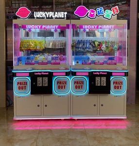 Máquina de Grúa Operada con Monedas, con Construcción Metálica y Luces Intermitentes, para Uso Comercial en Centros Comerciales - Product Image 4