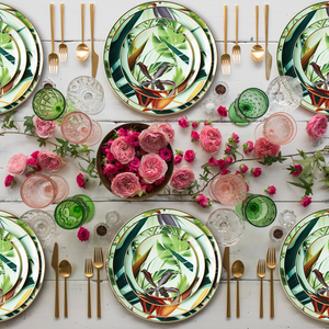 Fine Bone China Plates With Stunning Natural Scenery Designs, Machine Washable, Customizable With Gift Box Packaging - Product Image 1