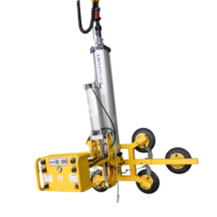 Awovolift cangkir isap vakum kaca pneumatik, pengangkat kaca ubin marmer industri vakum Crane proses kaca Line CE 500