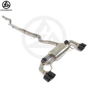 Échappement CSZ pour <span class=keywords><strong>BMW</strong></span> Série 2 F22 F23 F44 F45 F46 G42 <span class=keywords><strong>218I</strong></span> 220I 225I 228I 230I SS304 Silencieux Valved Catback Embouts d'échappement - Product Image 2