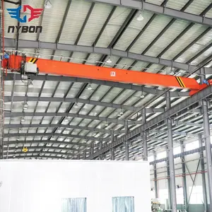 中国起重机制造商吊钩升降机低天花板设计新型移动式桥式起重机10吨