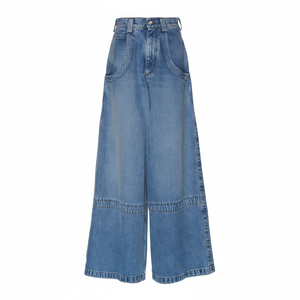 กางเกงผู้หญิงผ้ายีนส์สีน้ำเงินวินเทจกางเกงขายาวลำลองกางเกงขายาวและกางเกงขายาวสำหรับฤดูหนาว - Product Image 1