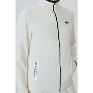 Conjunto Deportivo Ecru de Corte Estándar para Hombre Air Jones, Tela Kral Pike de Poliéster, Viscosa y Elastano, Ropa Deportiva Informal y Cómoda - Product Image 6
