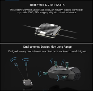 ชุดกล้อง Walksnail HD/VTX สำหรับโดรนแข่ง FPV คุณภาพสูง กล้องบิน <span class=keywords><strong>4K</strong></span> คาร์บอนไฟเบอร์ พร้อมกิมบอล ราคาคุ้มค่า - Product Image 6