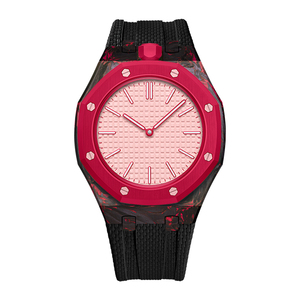 ชุดดัดแปลงนาฬิกา Upro Luxury ตัวเรือนคาร์บอนไฟเบอร์ฟอร์จ สำหรับ AP -swatch Royal พร้อมสายยาง FKM คุณภาพสูง ชุดดัดแปลงนาฬิการะดับไฮเอนด์ - Product Image 6
