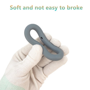Anneaux <span class=keywords><strong>de</strong></span> <span class=keywords><strong>dentition</strong></span> en <span class=keywords><strong>silicone</strong></span> <span class=keywords><strong>de</strong></span> qualité alimentaire, 65 mm, ronds, solides, souples, accessoires <span class=keywords><strong>de</strong></span> bijoux DIY, vente en gros - Product Image 5