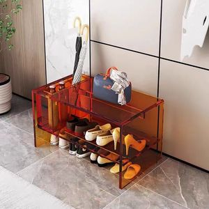 Mesa de centro acrílica moderna con diseño de alféizar flotante, dormitorio <span class=keywords><strong>pequeño</strong></span>, mesita de noche, <span class=keywords><strong>escritorio</strong></span> de ordenador para el hogar, muebles de sala de estar - Product Image 4
