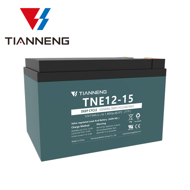 Lead-acid Power Battery Manufacturers 12V 15Ah Two-wheeler Battery Tianneng OEM Manufacturer