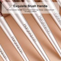 En Gros : Ensemble de Pinceaux de Maquillage Professionnel de Luxe 18 Pièces, Outils de Maquillage de Haute Qualité, Personnalisation du Logo, avec Trousse