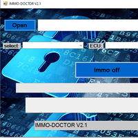 2023 IMMO DOCTOR V2.1 avec KEYGEN illimité MULTI MARQUE Immo Off Logiciel ECU Chip Tuning pour sim2k MT38 ME 17.9.2 MED17.9.8