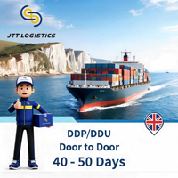 Fret maritime DDP de Chine vers le Royaume-Uni, porte à porte, solution d'expédition professionnelle, droits payés