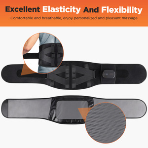 Cinturón de Masaje Inalámbrico con Presión de Aire y Calor para Trabajadores de Oficina, Soporte Lumbar con Temperatura Ajustable y Transpirable - Product Image 4