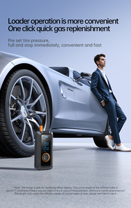 Compresseur d'air portable rechargeable 150 PSI, gonflage rapide, mini <span class=keywords><strong>pompe</strong></span> <span class=keywords><strong>à</strong></span> pneus pour voiture, moto, <span class=keywords><strong>vélo</strong></span> <span class=keywords><strong>électrique</strong></span>, ballons de sport - Product Image 3