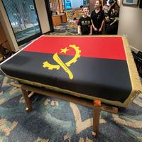 Ensemble de drapeaux internationaux assortis - Polyester durable avec œillets en laiton pour expositions culturelles, présentations éducatives