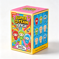 Boîte en carton blanc anti-écrasement pour jouets d'enfants, personnalisée, de luxe, avec estampage à chaud, production en 72h