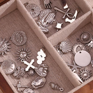 สร้อยคอจี้สแตนเลสแนววินเทจสุดอินเทรนด์จี้รูปดวงจันทร์และเหรียญรูปโกธิคเครื่องประดับโบโฮสำหรับผู้หญิงและผู้ชาย - Product Image 2