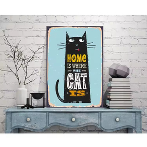 <span class=keywords><strong>Plaque</strong></span> Métallique Rétro Personnalisée, Décoration Murale Vintage, <span class=keywords><strong>Plaque</strong></span> Logo Imprimée Ancienne, Panneau Métallique Décoratif pour Maison, Bar, Café, Vente en Gros - Product Image 4