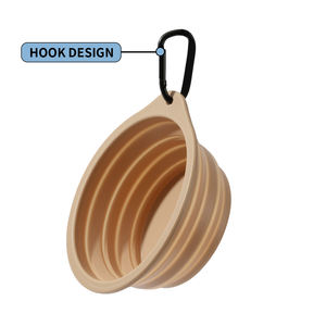 Tazón Plegable Portátil para Comida de Perro, 350 ml, Resistente al Agua, Ecológico, de Silicona TPE, Redondeado, Ligero, Estilo Love - Product Image 5