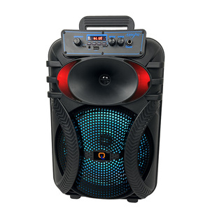 2026 Hot Selling Draagbare Plastic <span class=keywords><strong>Speaker</strong></span> 20W Stereo Geluid RGB LED Verlichting AUX Ingang voor V5.3 Ingebouwde Microfoon Stootvast - Product Image 1