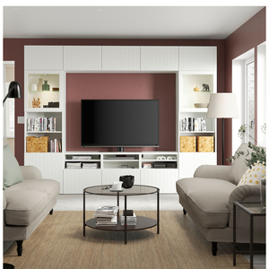 CBMmart <span class=keywords><strong>Mobile</strong></span> Porta <span class=keywords><strong>TV</strong></span> in Legno Dorato con Contenitore, Unità <span class=keywords><strong>TV</strong></span> Mobili Moderne, Mobili per la Casa, Parete Soggiorno, Vendita all'Ingrosso dalla Fabbrica - Product Image 4
