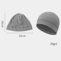 Gorro de Ciclismo de Algodón para Mantener el Calor, Gorro de Ciclismo Elástico y Cómodo para el Invierno