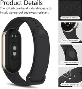 Correa de Metal para Reloj Inteligente Xiaomi Smart Band 10, Pulsera para Mi Band 9 8 - Product Image 5