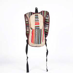 Sac à dos Hippie en chanvre fait à la main pour les aventures en plein air, les amoureux de la Nature fabriqués à partir de sacs en chanvre de culture sauvage pur à vendre - Product Image 1