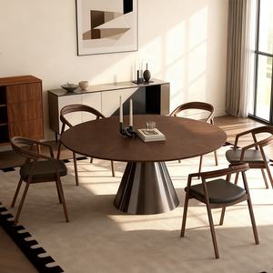 Ensemble de meubles de salle à manger modernes et personnalisables <span class=keywords><strong>Table</strong></span> à manger en bois convertible et <span class=keywords><strong>chaise</strong></span> de restaurant d'hôtel pour la maison ou l'entreprise - Product Image 1