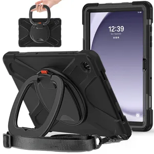 360 Degree Rotating Stand Holder Tablet Cover Case For Samsung Galaxy Tab A9 Plus Case