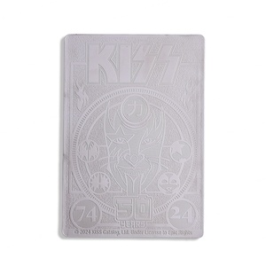 Marque-page rectangulaire en acier inoxydable avec logo en creux, prix direct usine, pas cher - Product Image 1