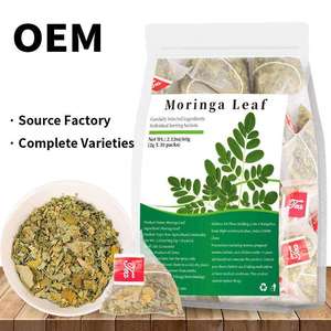 OEM Moringa Leaf <strong>Tea</strong> Bags Private Label 30 Bags Metabolism Boost <strong>Slimming</strong> Herbal <strong>Tea</strong> Caffeine Free Natural Detox Wellness Mix - Product Image 1