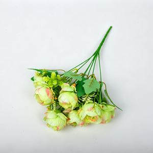 Bouquet di Peonie Artificiali Multicolore Vibrante, Realistico Mazzo di Fiori in Seta per Vendita al Dettaglio e all'Ingrosso, Decorazione d'Interni - Product Image 6