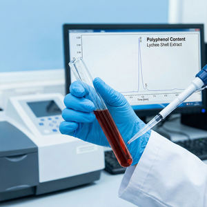 लिम्ची पील अर्क और फ्लेवोनोइड्स प्राकृतिक सफेदी और एंटी-ऑक्सीडेंट घटक स्वास्थ्य खाद्य ग्रेड पाउडर जीवाणु - Product Image 3