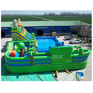 Customized Commercial 20x15m Water Park <strong>Inflatable</strong> Kids <strong>Adults</strong> <strong>Inflatable</strong> <strong>Swimming</strong> <strong>Pool</strong> Waterslide for Sale - Product Image 4