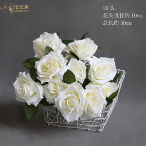 วัสดุหญ้าสนประดิษฐ์สีขาวสำหรับตกแต่งเพดานห้องจัดงานแต่งงาน ทางเดิน และจัดดอกไม้ - Product Image 5