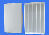Boîte de carottage en plastique recyclable HQ NQ, durable, étanche, solution efficace pour l'échantillonnage géologique et minier