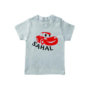 Nueva llegada de diseño personalizado de alta calidad al por mayor de peso pesado 100% algodón con el logotipo desgastado camiseta para niños de Bangladesh - Product Image 4