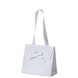 Sacchetto regalo in carta colorata 16 cm + 8 cm x 14 cm - Product Image 1