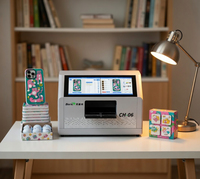 Printer UV Flatbed Ai New A5 dengan Head I3200, Efek Pernis 3D Embossed High-End, Otomatis, Portabel, All-In-One, Layar Sentuh, Wi-Fi