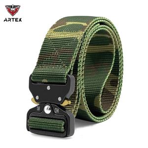Artex Tactical <b>Belt</b> Webbing Riggers Web <b>Belt</b> Heavy Duty Quick-Release <b>Buckle</b> Work <b>Belts</b> <b>for</b> <b>Men</b> - Product Image 2