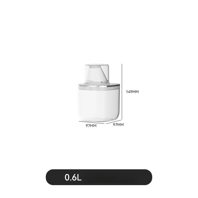 Barattolo sigillato-trasparente (0,6l)