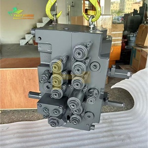 อะไหล่รถขุดฮังกู้ด R300LC-9A วาล์วควบคุมไฮดรอลิก 31Q8-17000P วาล์วควบคุมหลักสำหรับฮุนได R300LC-9S วาล์วควบคุม - Product Image 2