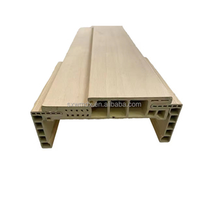 Prix d'usine, certifié CE, <span class=keywords><strong>porte</strong></span> en WPC écologique moderne, noyau composite, surface finie imperméable, pour hall, chambre à coucher - Product Image 6