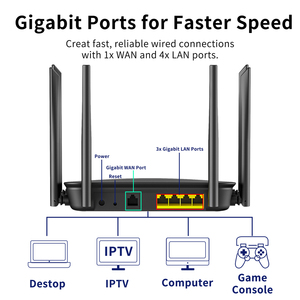 NBKEY Industrial WiFi Router Wifi Wireless signal 300Mbps for Wireless <strong>Internet</strong> <strong>Access</strong> at Home Company Supports 32 User <strong>Connect</strong> - Product Image 3