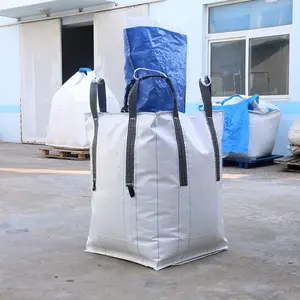 1 Ton Jumbo Bag Big Bulk Bag Good Price 1000kg 2000kg PE Liner Fibc Bag For Sale