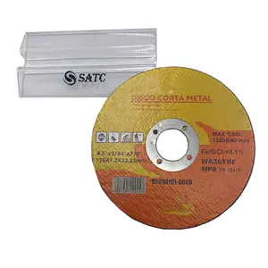 SATC Abrasive Cut Off Wheel Cutting Discs 4.5 Inch Cutting Disc For Metal Stainless Steel