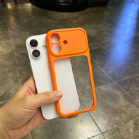 Coque de téléphone transparente en PC avec grande fenêtre de visualisation, antichoc, pour iPhone 17 16 15 14 13 12 Pro Max